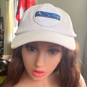 ( 0402) Unisex White Horse Thunder Cap ( WHT ) Julie Lee Nersinger Art